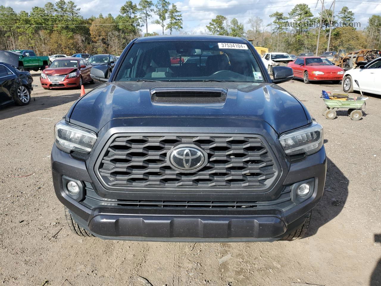 2020 Toyota Tacoma Double Cab Charcoal vin: 3TMAZ5CN7LM132379