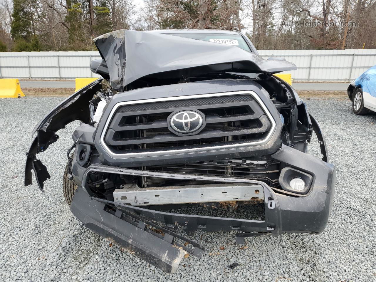 2021 Toyota Tacoma Double Cab Gray vin: 3TMAZ5CN7MM141178