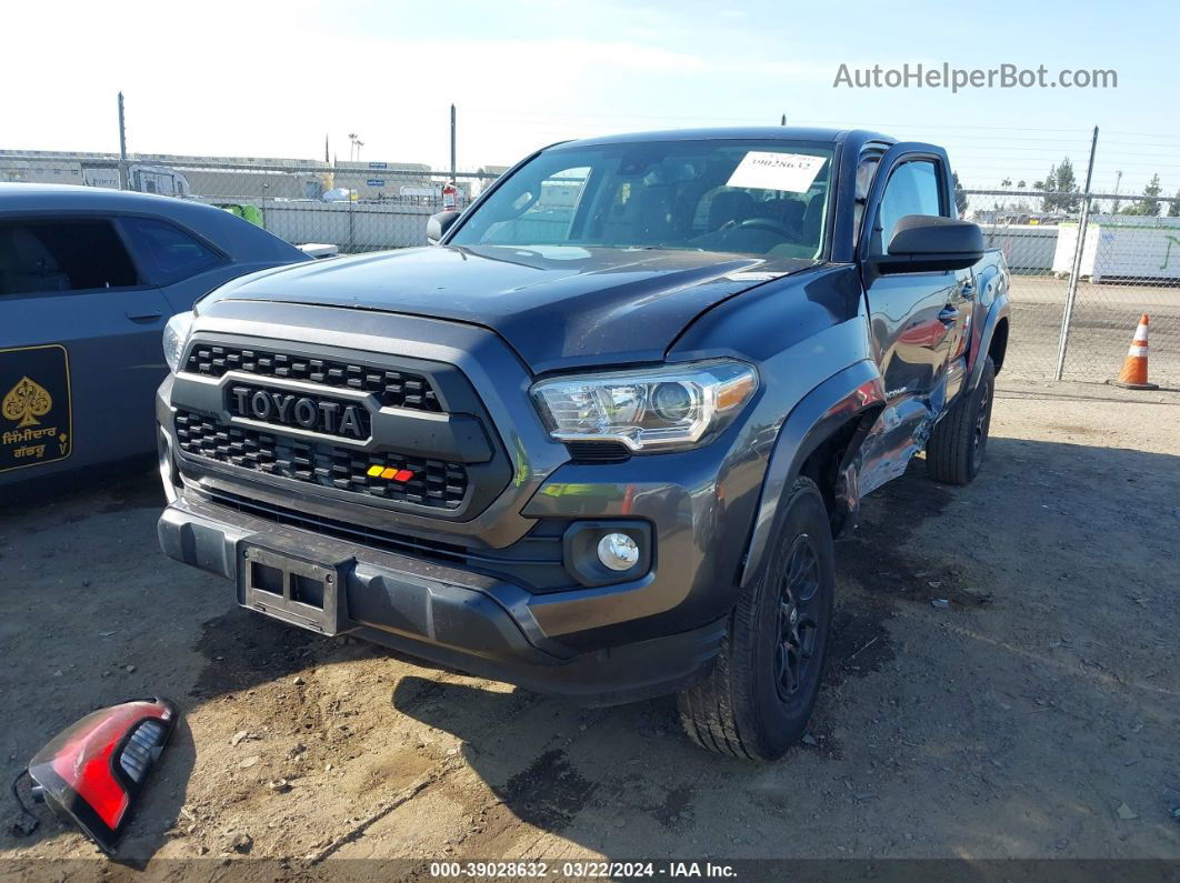 2021 Toyota Tacoma Sr5 V6 Серый vin: 3TMAZ5CN7MM141178