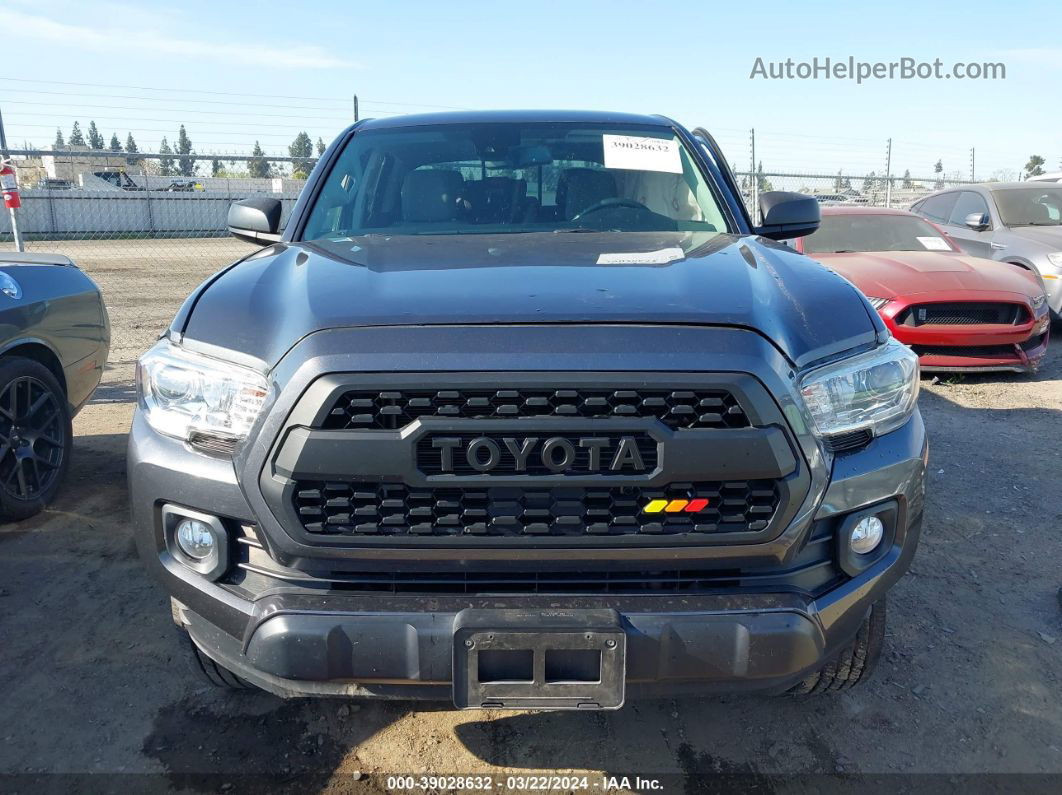 2021 Toyota Tacoma Sr5 V6 Gray vin: 3TMAZ5CN7MM141178