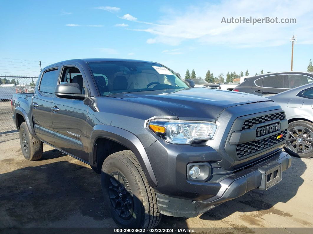 2021 Toyota Tacoma Sr5 V6 Серый vin: 3TMAZ5CN7MM141178