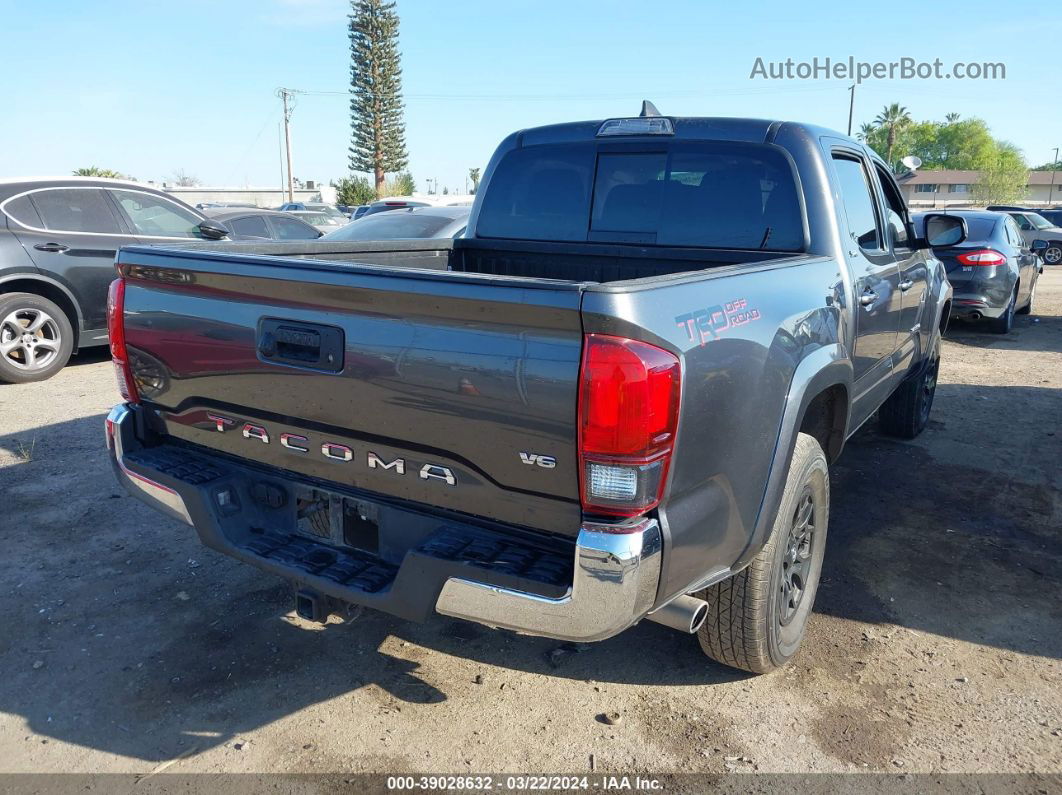 2021 Toyota Tacoma Sr5 V6 Gray vin: 3TMAZ5CN7MM141178