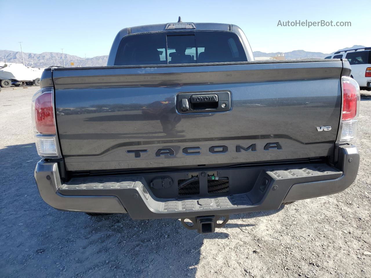 2021 Toyota Tacoma Double Cab Gray vin: 3TMAZ5CN7MM150317