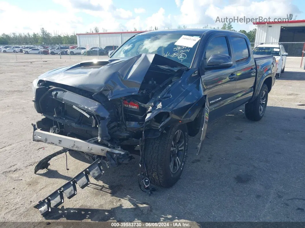 2019 Toyota Tacoma Trd Sport Серый vin: 3TMAZ5CN8KM080114