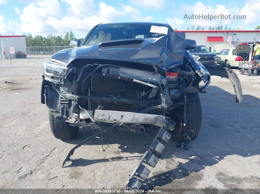 2019 Toyota Tacoma Trd Sport Gray vin: 3TMAZ5CN8KM080114