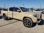 2019 Toyota Tacoma Double Cab Tan vin: 3TMAZ5CN8KM086978