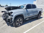 2019 Toyota Tacoma Double Cab Серый vin: 3TMAZ5CN8KM091937