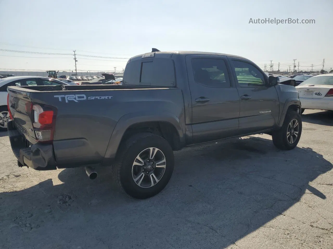 2019 Toyota Tacoma Double Cab Charcoal vin: 3TMAZ5CN8KM103598