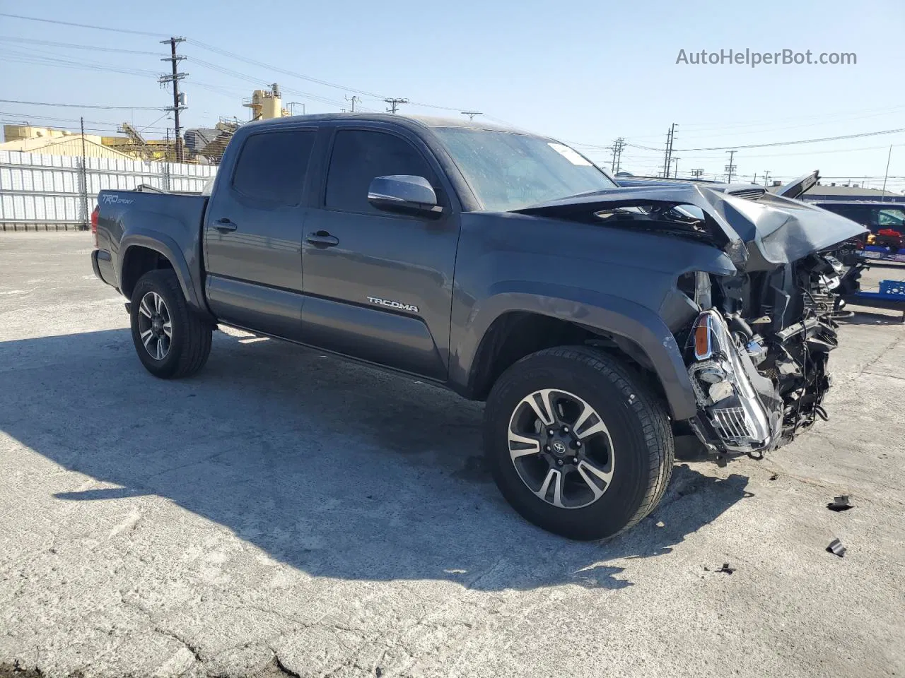 2019 Toyota Tacoma Double Cab Charcoal vin: 3TMAZ5CN8KM103598