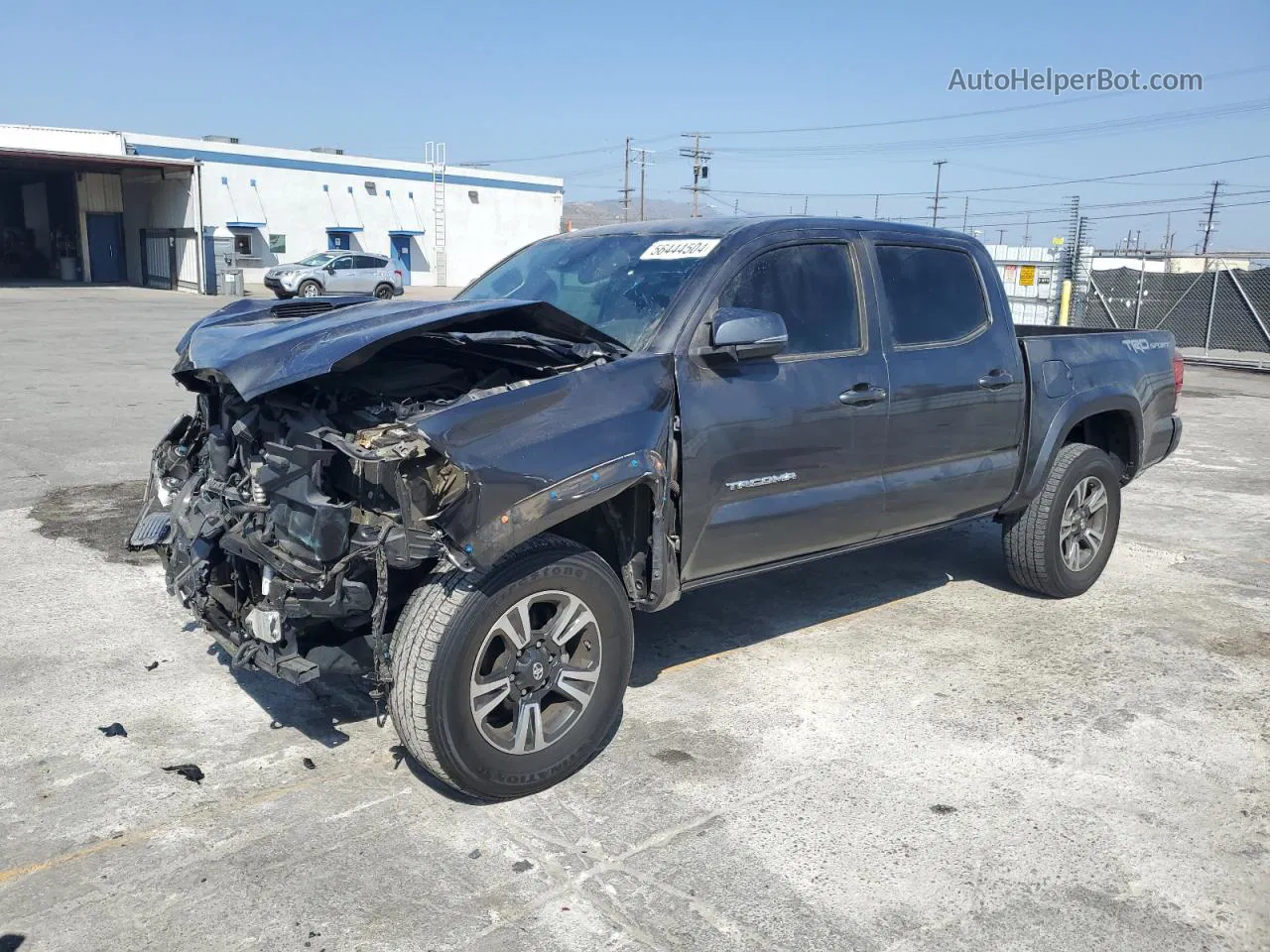 2019 Toyota Tacoma Double Cab Charcoal vin: 3TMAZ5CN8KM103598