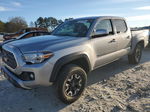 2019 Toyota Tacoma Double Cab Silver vin: 3TMAZ5CN8KM104637