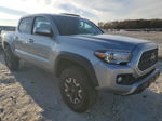 2019 Toyota Tacoma Double Cab Silver vin: 3TMAZ5CN8KM104637