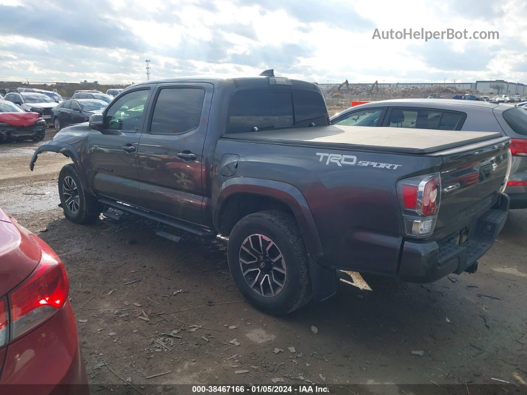 2020 Toyota Tacoma Trd Sport Gray vin: 3TMAZ5CN8LM121987