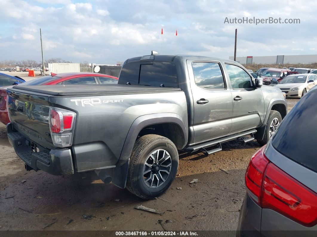 2020 Toyota Tacoma Trd Sport Gray vin: 3TMAZ5CN8LM121987