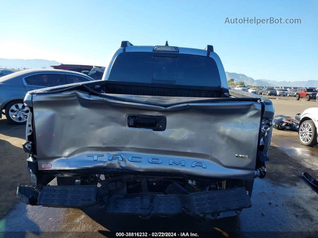 2021 Toyota Tacoma Sr5 V6 Silver vin: 3TMAZ5CN8MM146437