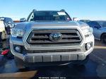 2021 Toyota Tacoma Sr5 V6 Silver vin: 3TMAZ5CN8MM146437