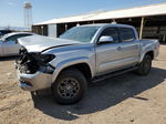 2017 Toyota Tacoma Double Cab Silver vin: 3TMAZ5CN9HM026930