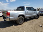 2017 Toyota Tacoma Double Cab Серебряный vin: 3TMAZ5CN9HM026930