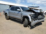 2017 Toyota Tacoma Double Cab Silver vin: 3TMAZ5CN9HM026930