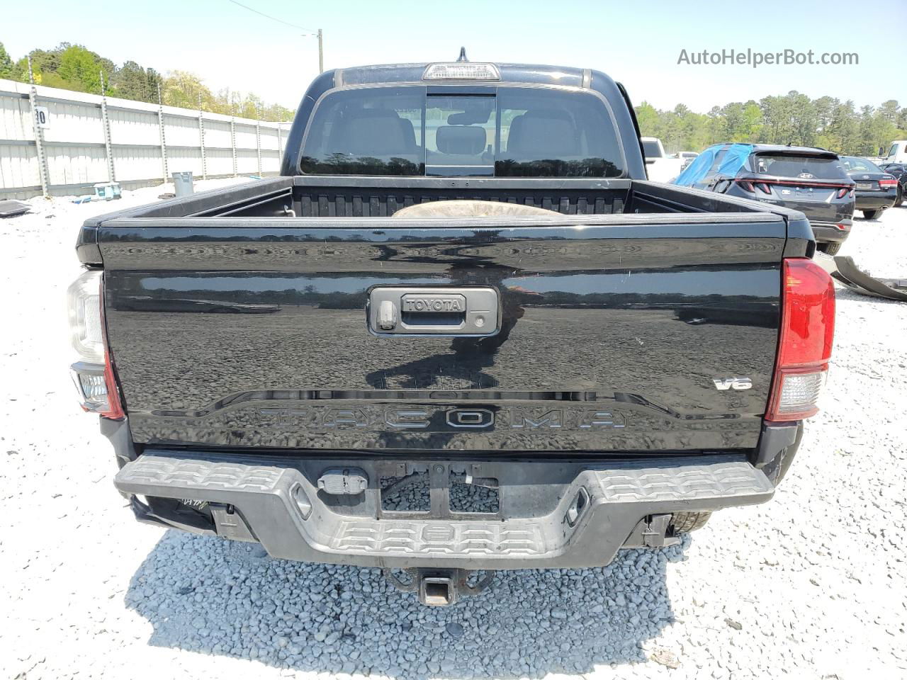 2019 Toyota Tacoma Double Cab Black vin: 3TMAZ5CN9KM080509