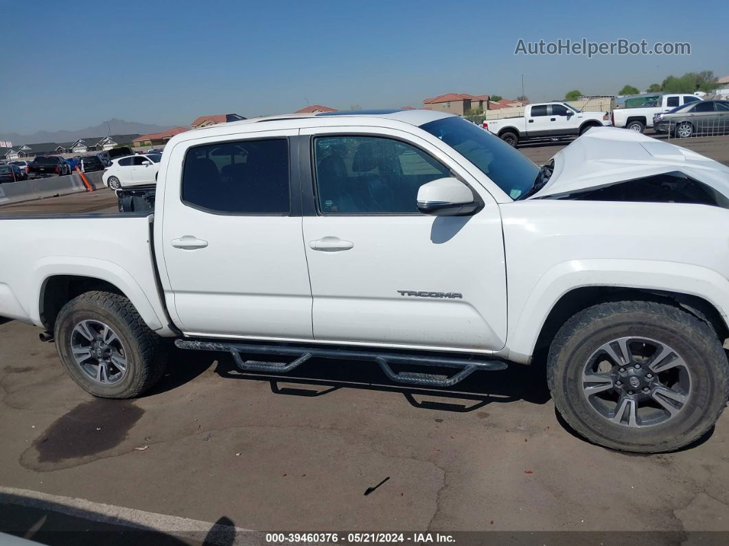 2019 Toyota Tacoma Trd Sport Белый vin: 3TMAZ5CN9KM081353