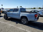 2019 Toyota Tacoma Double Cab Gray vin: 3TMAZ5CN9KM097049