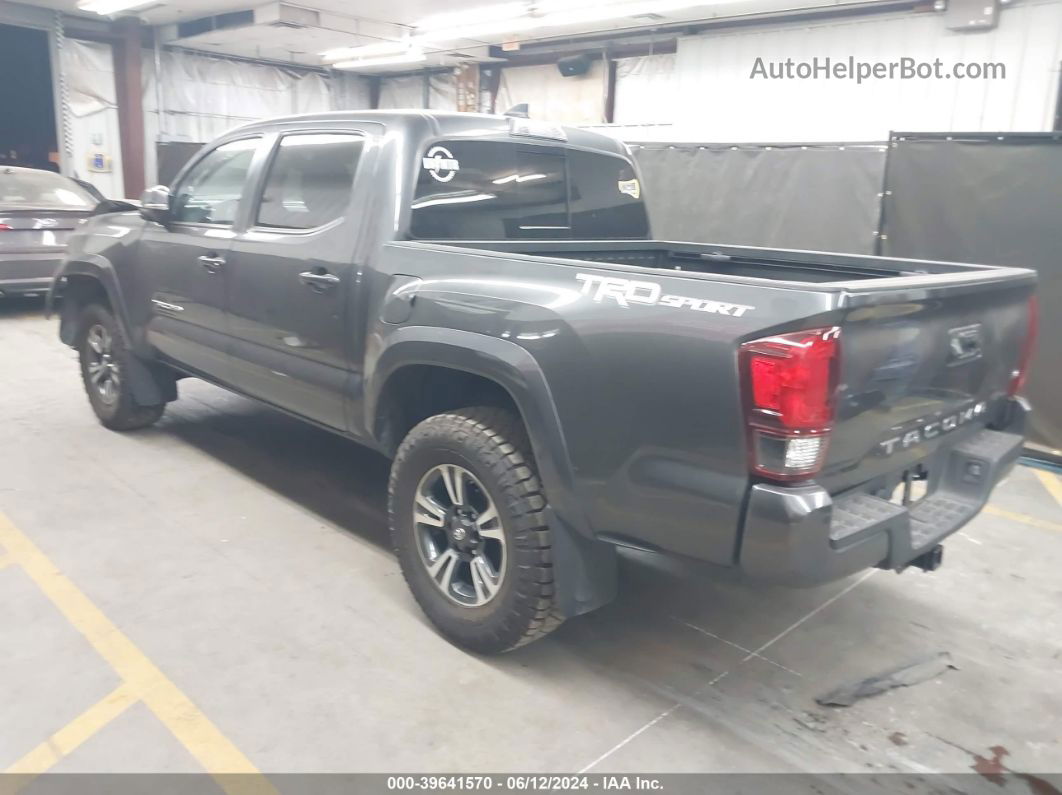 2019 Toyota Tacoma Trd Sport Gray vin: 3TMAZ5CN9KM104789