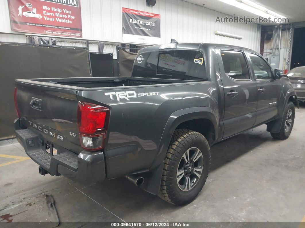 2019 Toyota Tacoma Trd Sport Gray vin: 3TMAZ5CN9KM104789