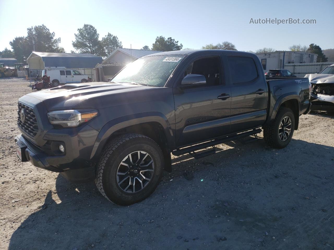 2020 Toyota Tacoma Double Cab Charcoal vin: 3TMAZ5CN9LM135185