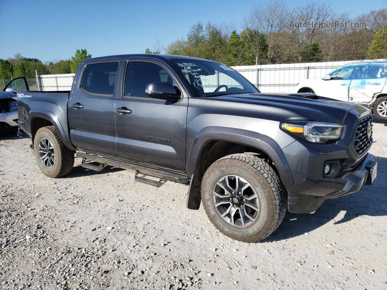 2020 Toyota Tacoma Double Cab Charcoal vin: 3TMAZ5CN9LM135185