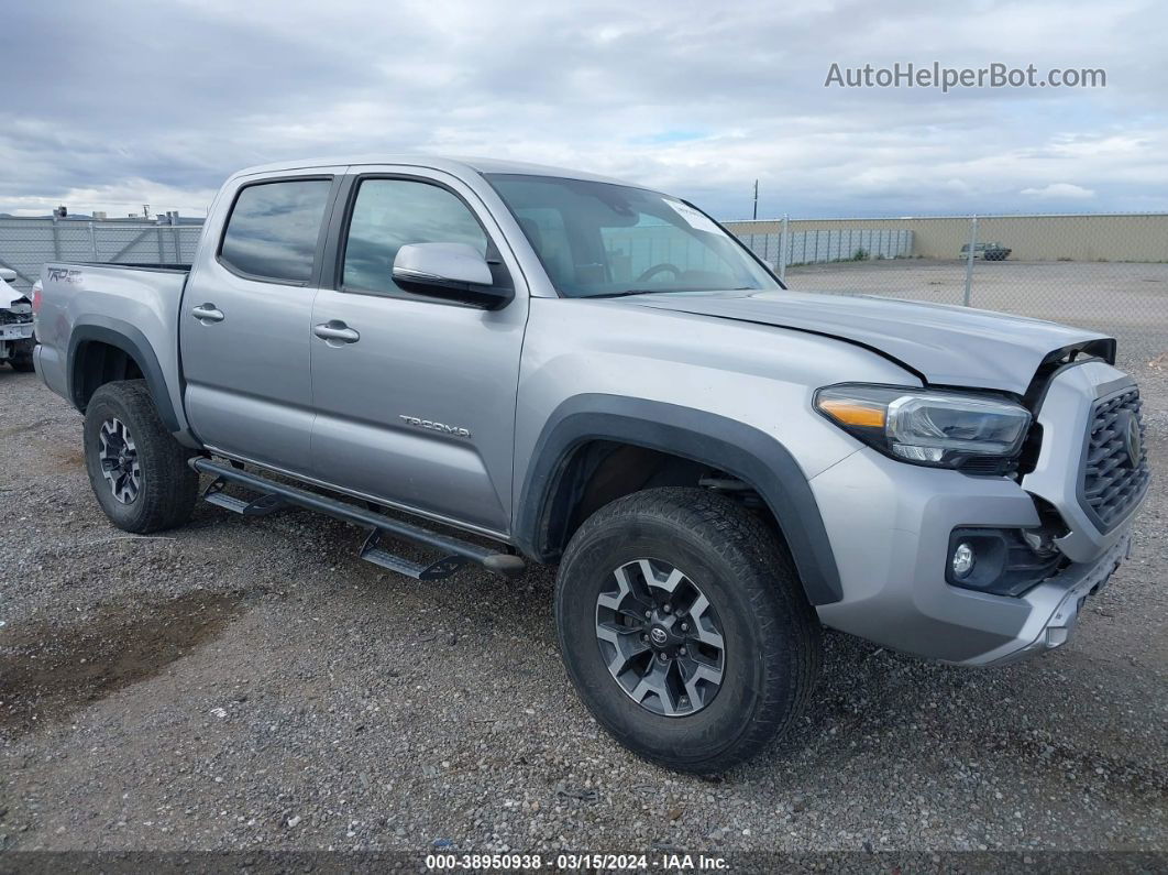 2020 Toyota Tacoma Trd Off-road Серебряный vin: 3TMAZ5CN9LM139978