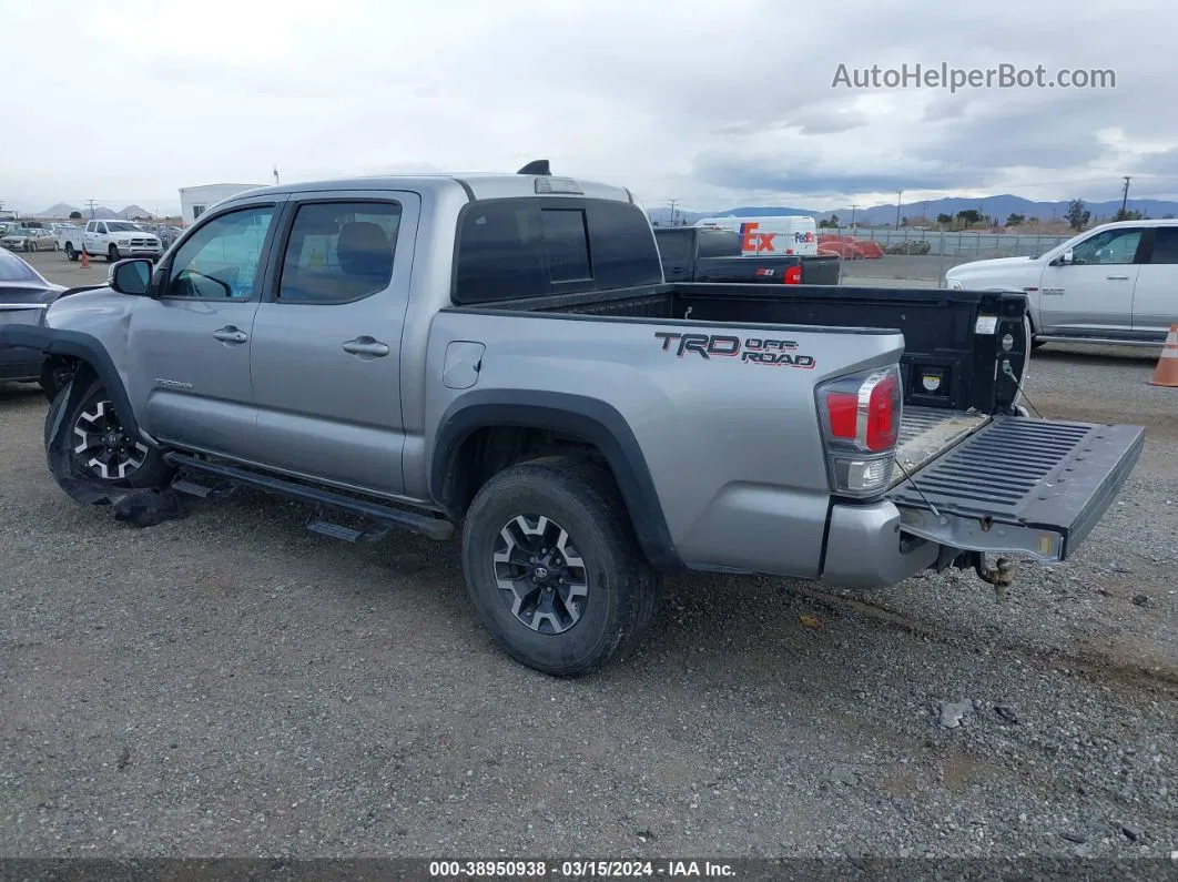 2020 Toyota Tacoma Trd Off-road Серебряный vin: 3TMAZ5CN9LM139978