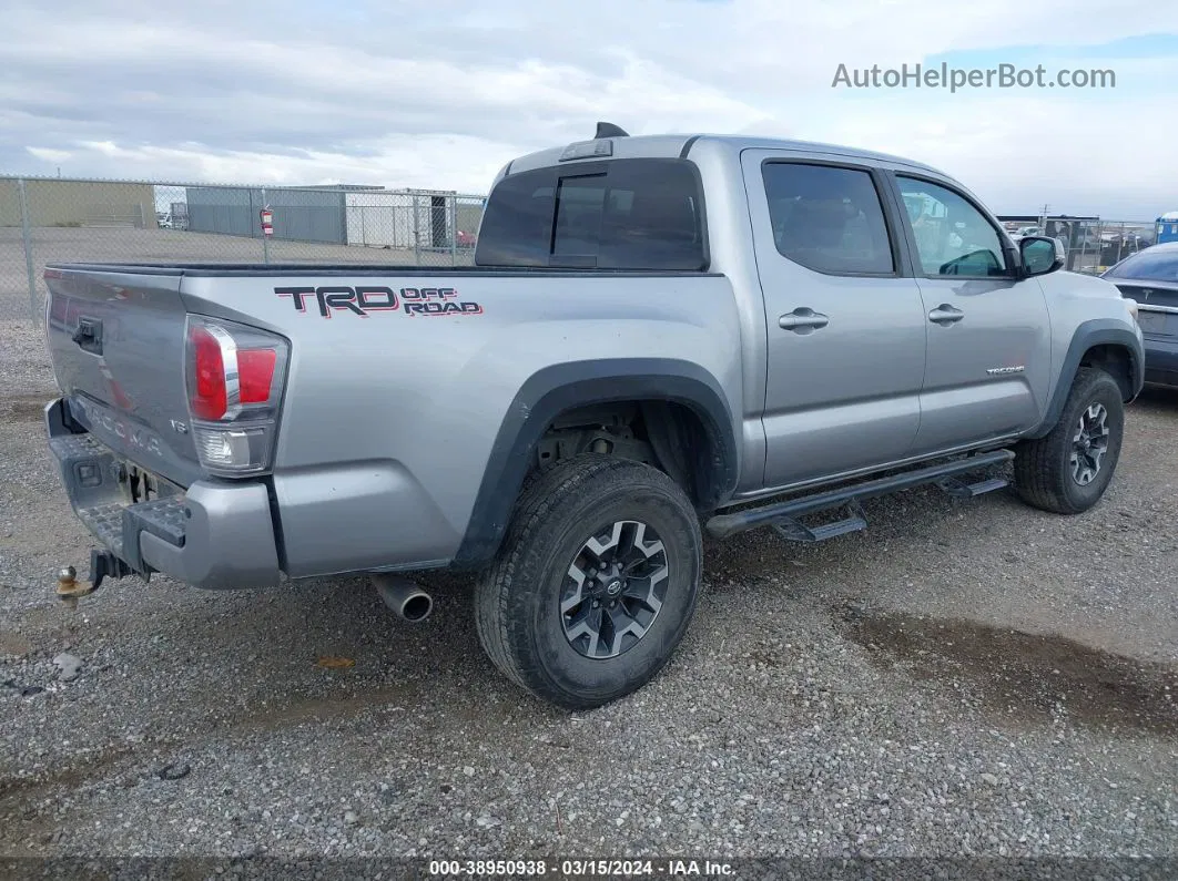 2020 Toyota Tacoma Trd Off-road Серебряный vin: 3TMAZ5CN9LM139978