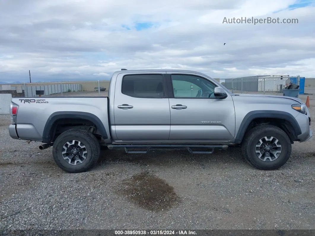 2020 Toyota Tacoma Trd Off-road Серебряный vin: 3TMAZ5CN9LM139978