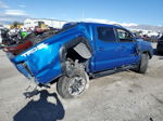 2017 Toyota Tacoma Double Cab Blue vin: 3TMAZ5CNXHM035345