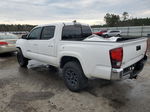 2019 Toyota Tacoma Double Cab Белый vin: 3TMAZ5CNXKM084469