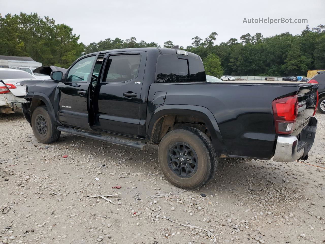 2019 Toyota Tacoma Double Cab Black vin: 3TMAZ5CNXKM099506