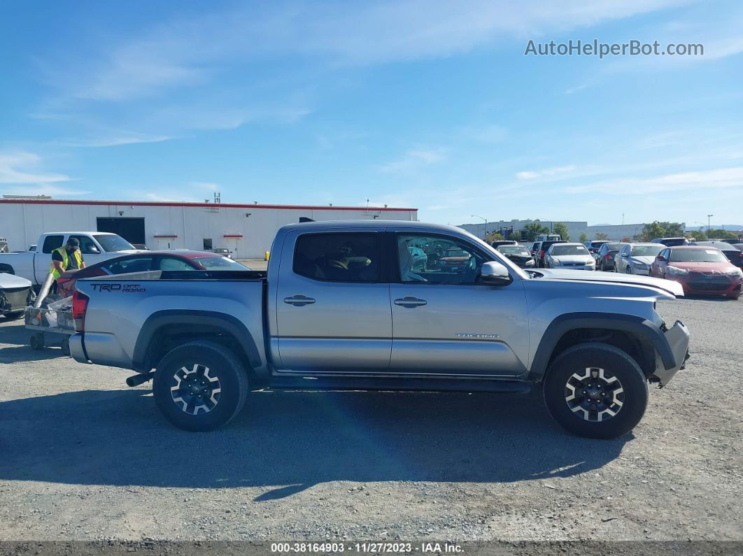 2019 Toyota Tacoma Trd Off Road Silver vin: 3TMAZ5CNXKM099697