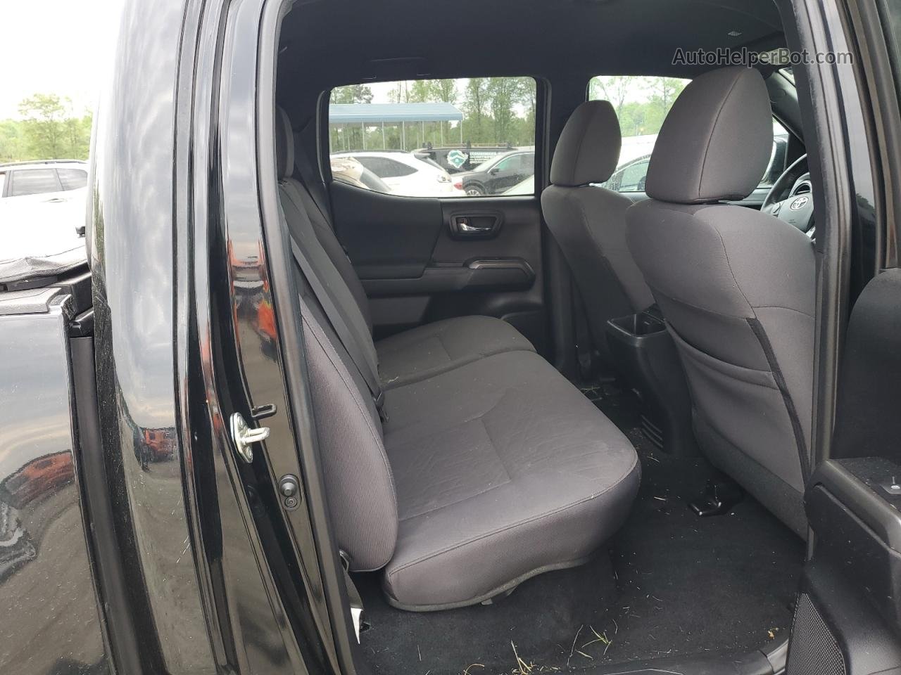 2019 Toyota Tacoma Double Cab Black vin: 3TMAZ5CNXKM100539