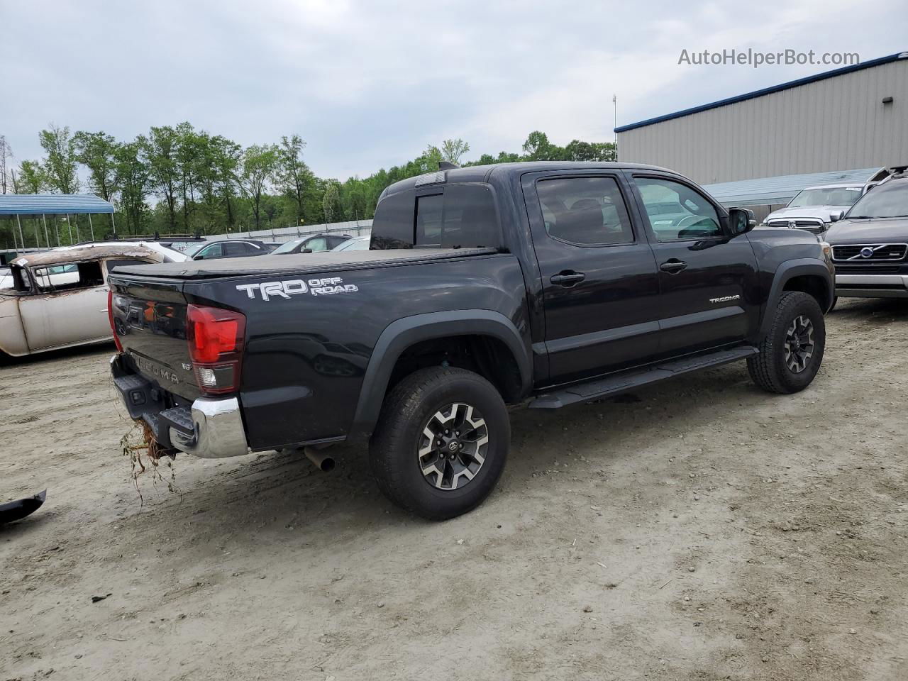 2019 Toyota Tacoma Double Cab Black vin: 3TMAZ5CNXKM100539