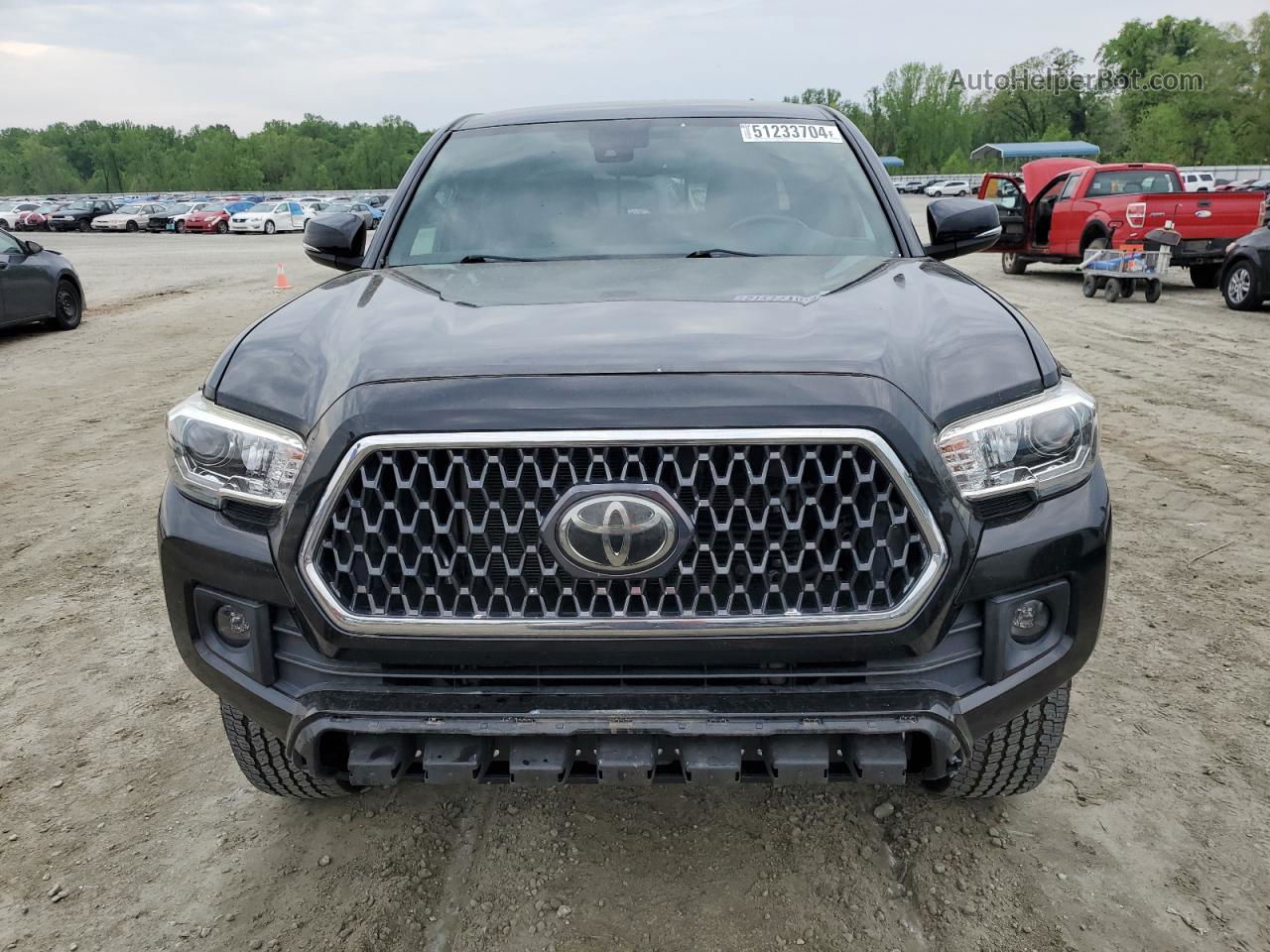 2019 Toyota Tacoma Double Cab Black vin: 3TMAZ5CNXKM100539