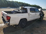 2020 Toyota Tacoma Double Cab White vin: 3TMAZ5CNXLM129475