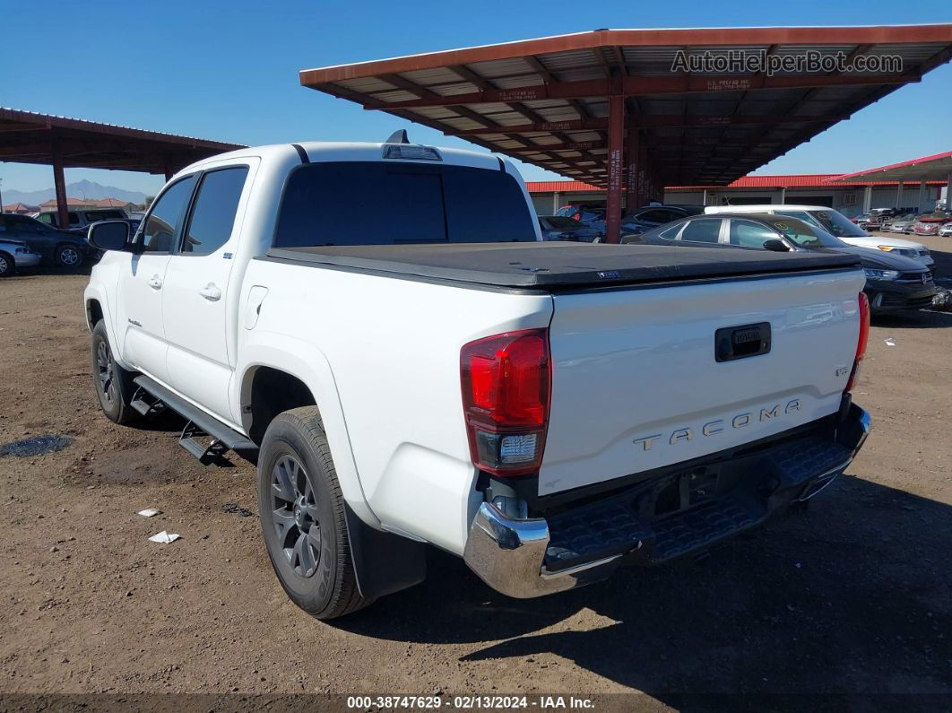 2021 Toyota Tacoma Sr5 V6 White vin: 3TMAZ5CNXMM146570