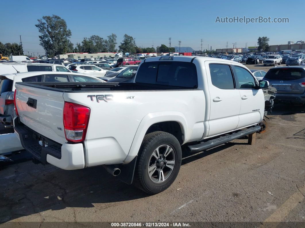 2017 Toyota Tacoma Sr5/trd Sport White vin: 3TMBZ5DN0HM011798