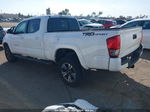 2017 Toyota Tacoma Sr5/trd Sport White vin: 3TMBZ5DN0HM011798