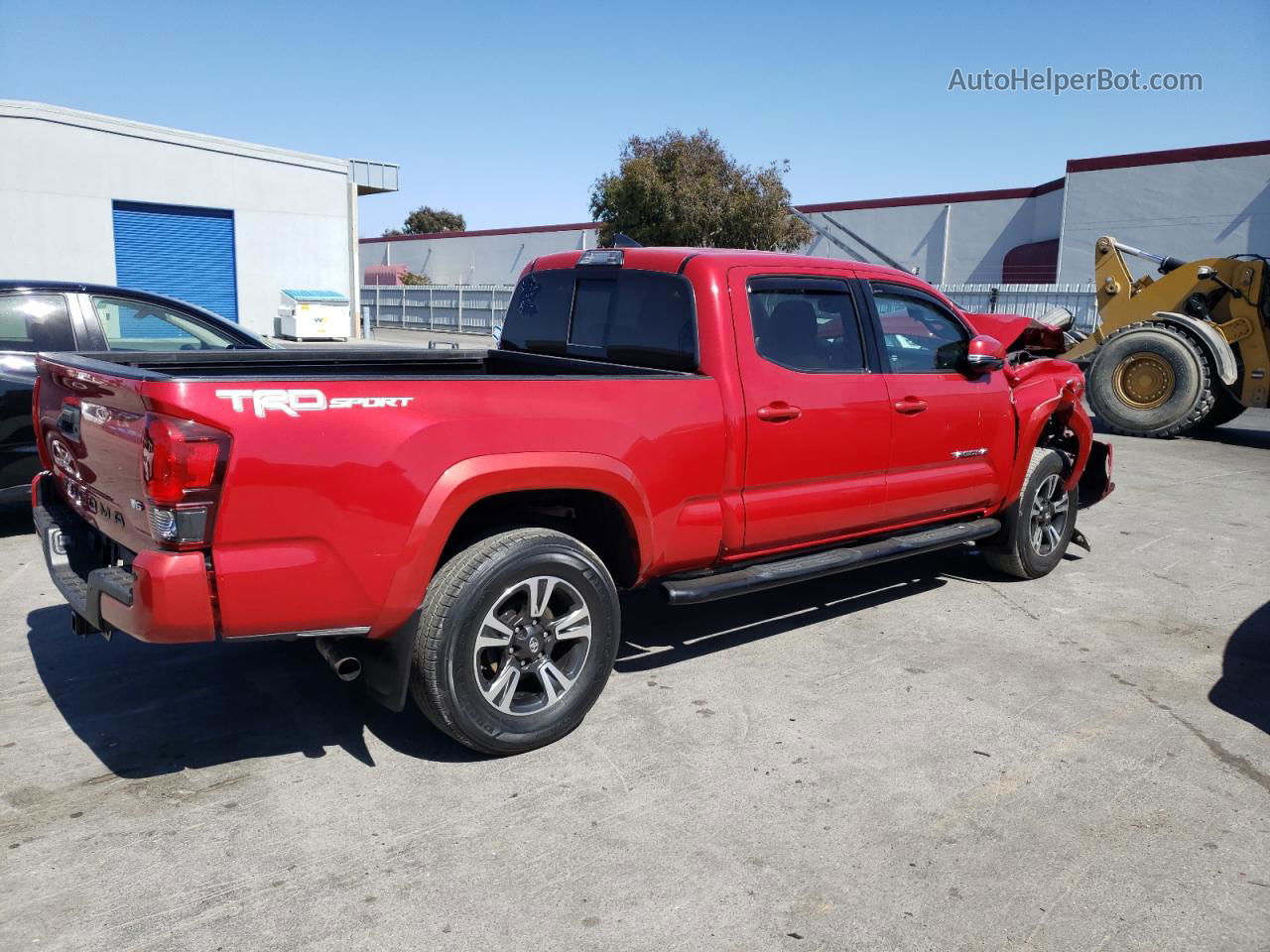 2019 Toyota Tacoma Double Cab Красный vin: 3TMBZ5DN0KM018645