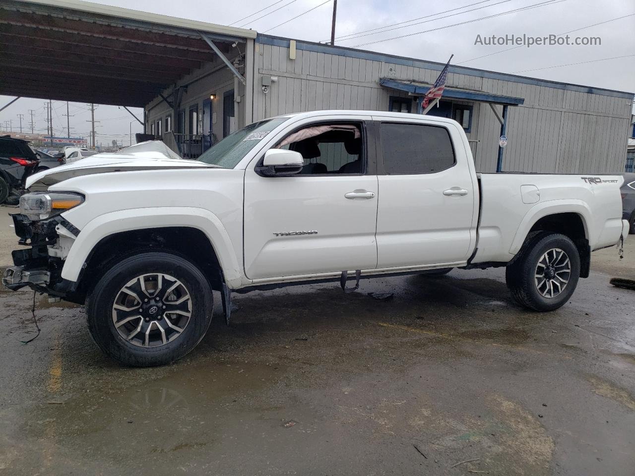 2020 Toyota Tacoma Double Cab Белый vin: 3TMBZ5DN2LM023718