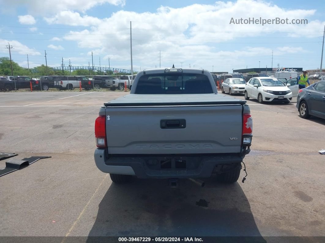 2019 Toyota Tacoma Trd Sport Gray vin: 3TMBZ5DN3KM021734