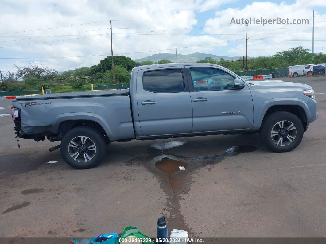 2019 Toyota Tacoma Trd Sport Gray vin: 3TMBZ5DN3KM021734