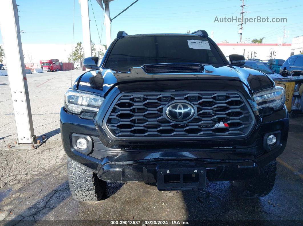 2020 Toyota Tacoma Trd Sport Черный vin: 3TMBZ5DN3LM024019